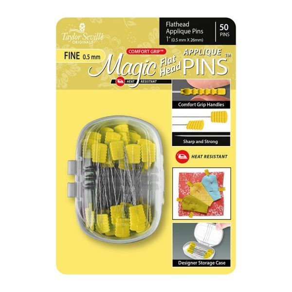 Magic Pins - Fine Flat Head Applique 100ct