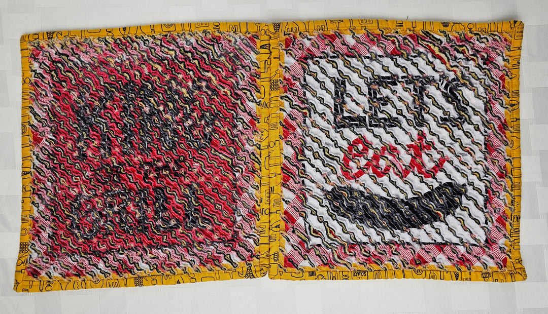 Chenille Potholders Pattern