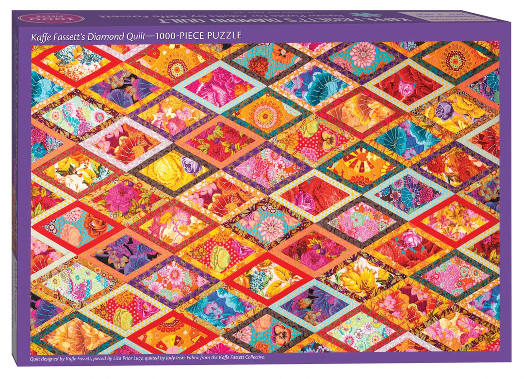 Diamond Quilt - 1000 Piece - Jigsaw Puzzle
