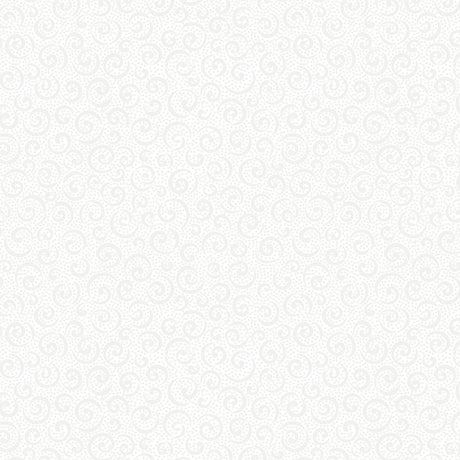 Quilting Illusions - Curly Cue, White - 21517-Z