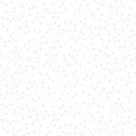 Quilting Illusions - Leaf Vine, White - 21520-Z