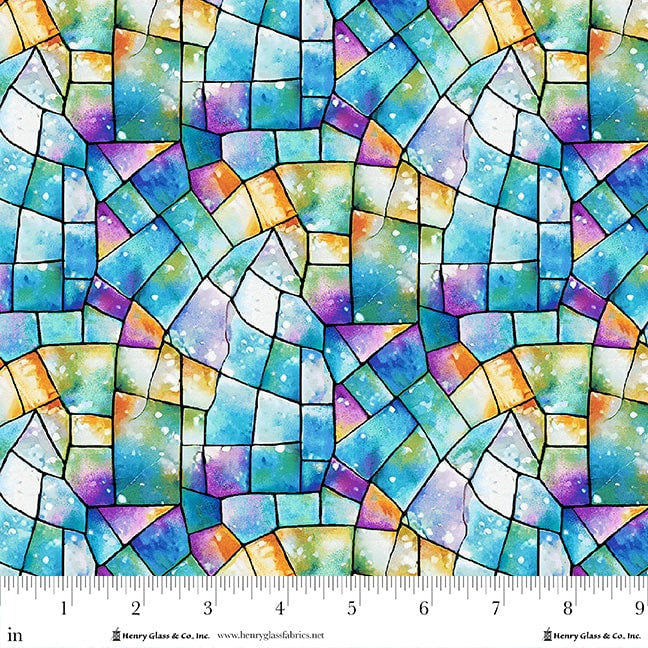 Wide Back - Kaleidoscope 108" - Kaleidoscope, Multi - 2178-75