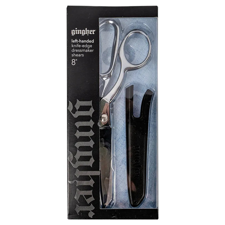 Gingher 8" Left Handed Knife Edge Dressmaker Shears