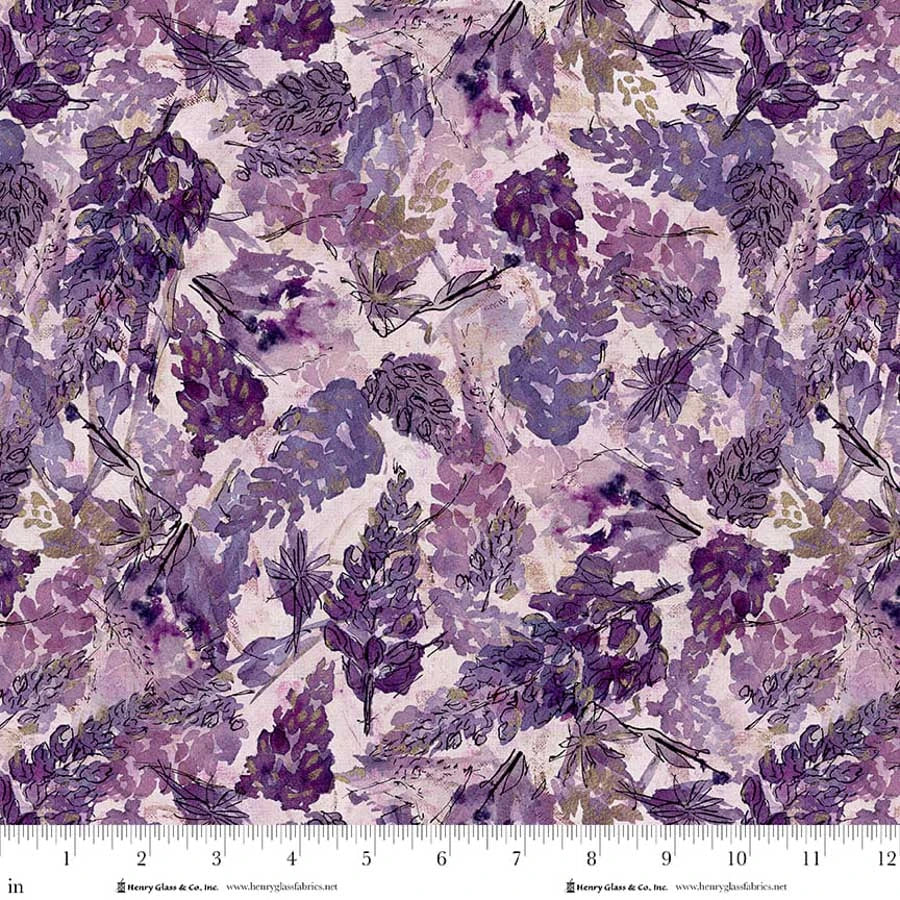 Valley View - Lupine, Aubergine - Q-2250-55