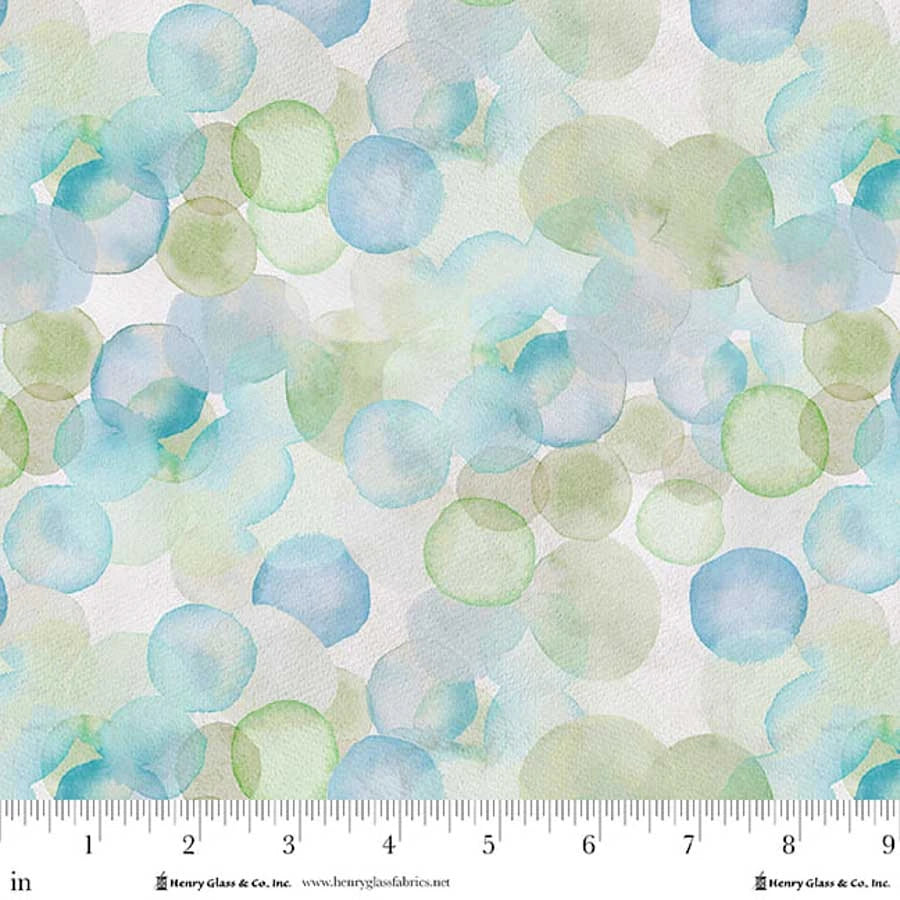 Valley View - Tiny Bubbles, Turquoise - Q-2255-71