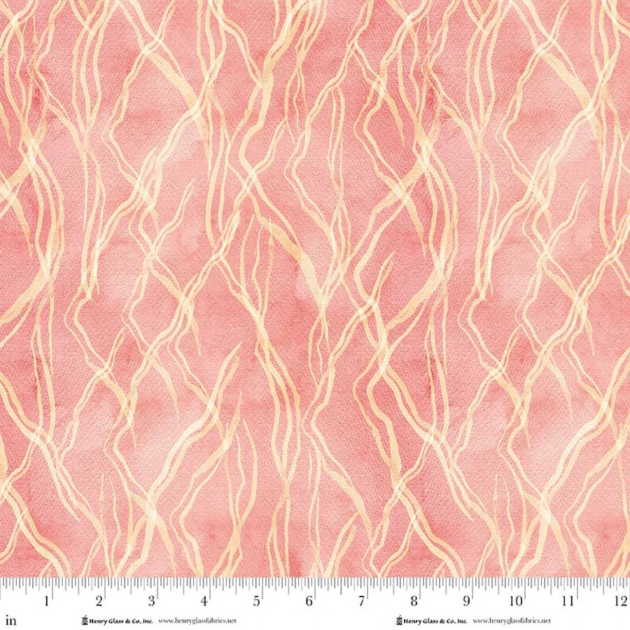 Valley View - Mountain Water, Peach - Q-2256-23