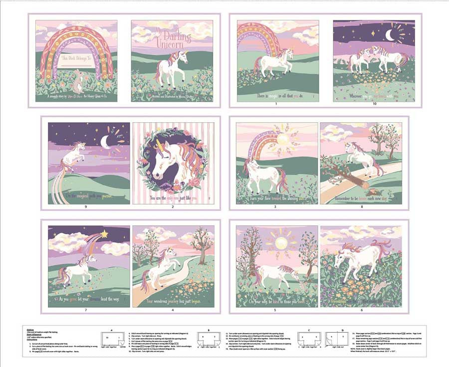 Panel 526 - My Darling Unicorn Book