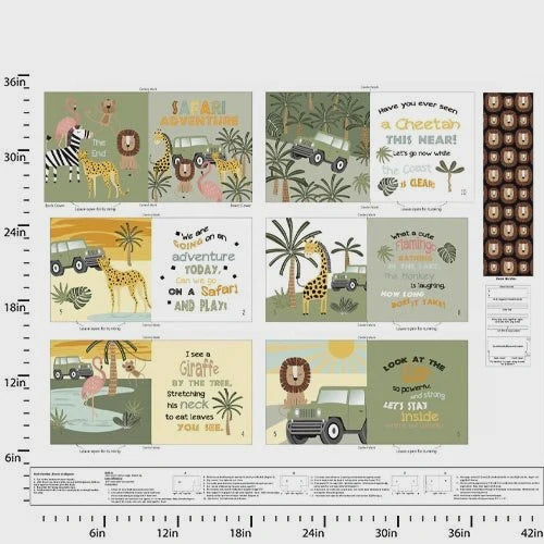Panel 511 - Wild Safari Book Panel