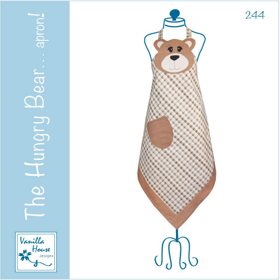 The Hungry Bear....Apron! pattern