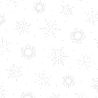 Quilting Illusions - Snowflake, White - 24600-Z