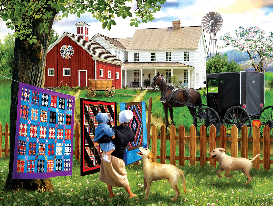 Family Homestead - 500 Piece - Jigsaw Puzzle