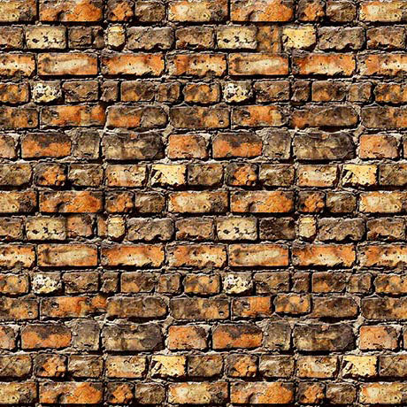 Earthly Delights - Bricks, Brown - 31333-A
