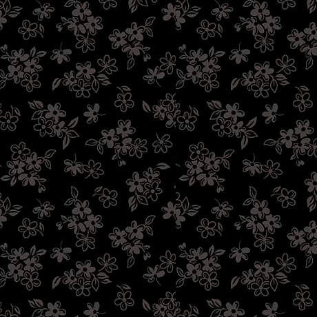 Quilting Illusions - Calico, Black - 31434-J