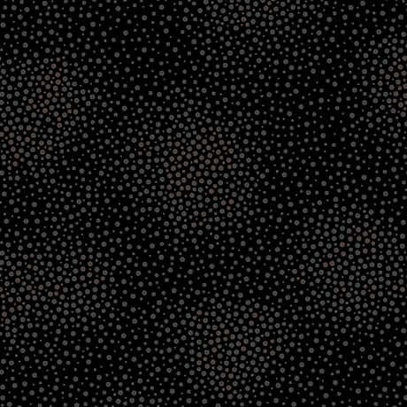 Quilting Illusions - Dots, Black - 31436-J