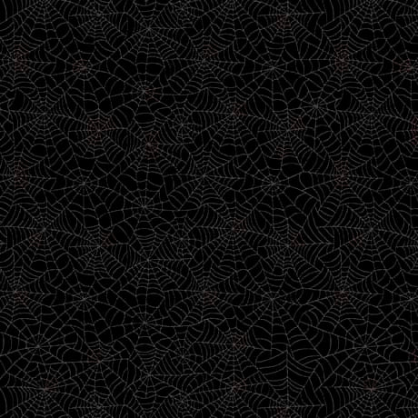 Quilting Illusions - Spiderweb, Black - 31437-J