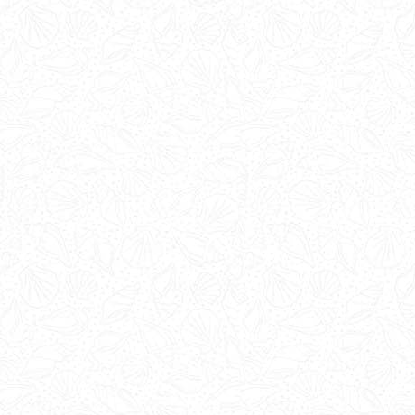 Quilting Illusions - Shells, White - 31439-Z