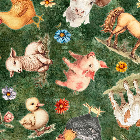 Lil Farmers - Farm Animal Toss, Green - 31906-G