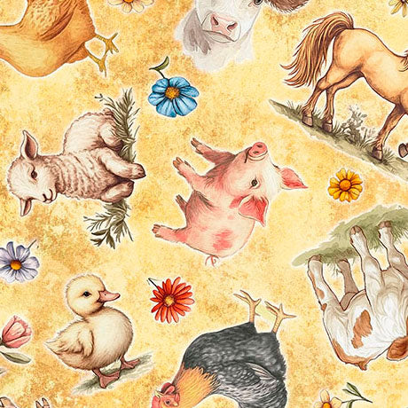 Lil Farmers - Farm Animal Toss, Marigold - 31906-S (KIT)