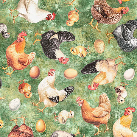Lil Farmers - Chicken Toss, Green - 31909-G