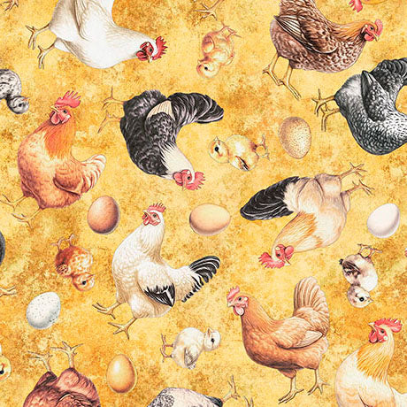 Lil Farmers - Chicken Toss, Marigold - 31909-S