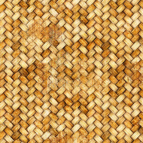 Lil Farmers - Basketweave Texture, Rattan - 31910-A