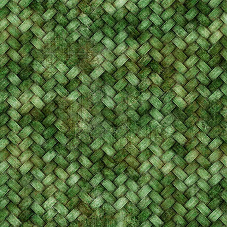 Lil Farmers - Basketweave Texture, Dk. Green - 31910-G