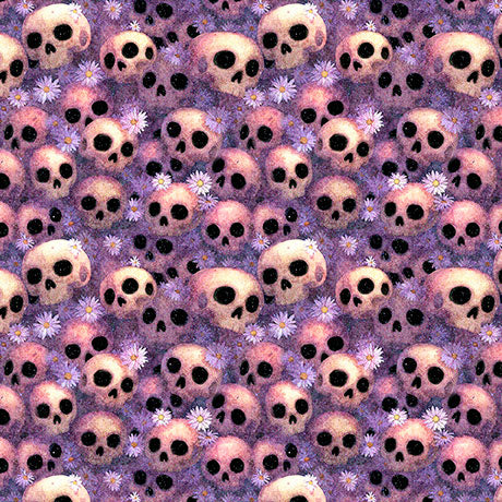 Witchypoo - Skulls, Purple - 31940-V
