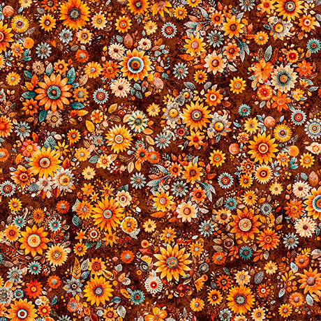 Harvest Hollow - Fall Bouquets, Burnt Umber - 31987-A