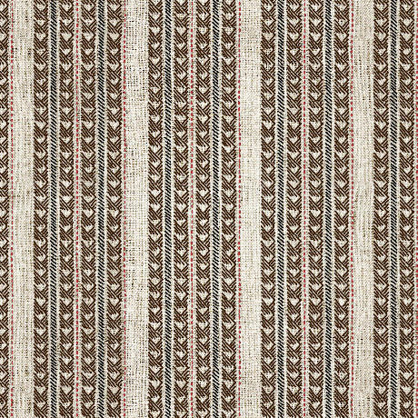 Autumn Stitches - Patterned Stripe, Dusty Cream - 32037-E