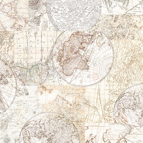 Nauticus - Map Tonal, Birch - 32056-E