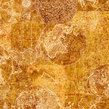 Nauticus - Map Tonal, Honey - 32056-S