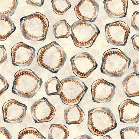 Into the Deep - Shark Jaws, Tan - 32223-E