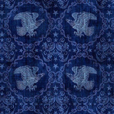 American Heritage - Eagle Graphic, Dk. Royal - 32302-Y