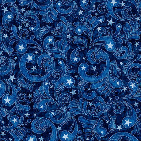 American Heritage - Star Paisley, Royal - 32303-Y