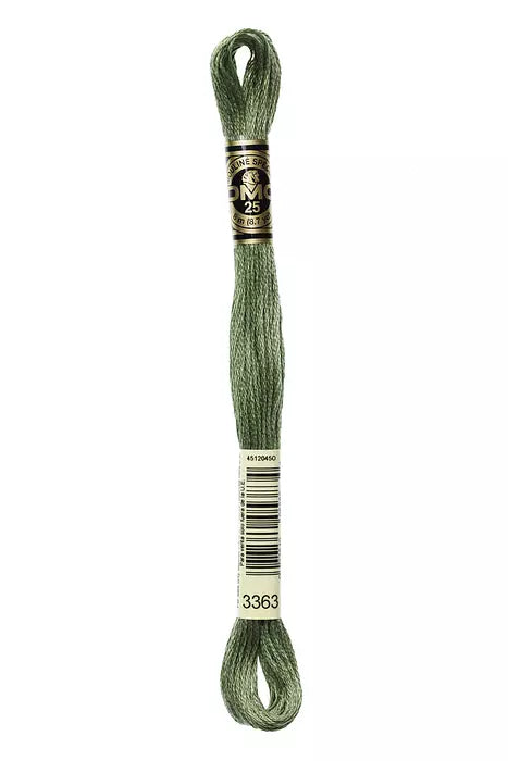 DMC 6 Strand Embroidery Floss - 3363 Bullfrog