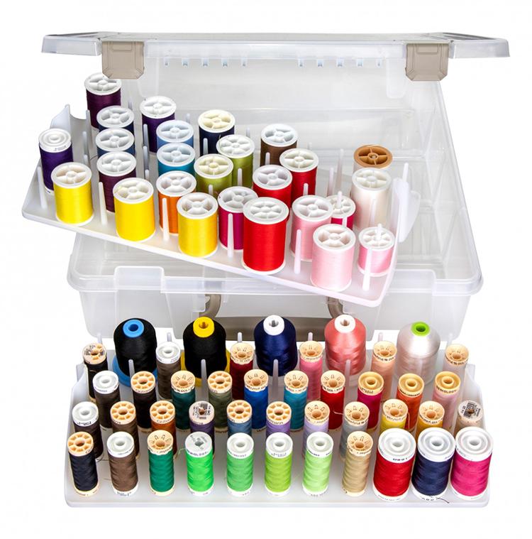 Super Satchel Thread Box - Clear