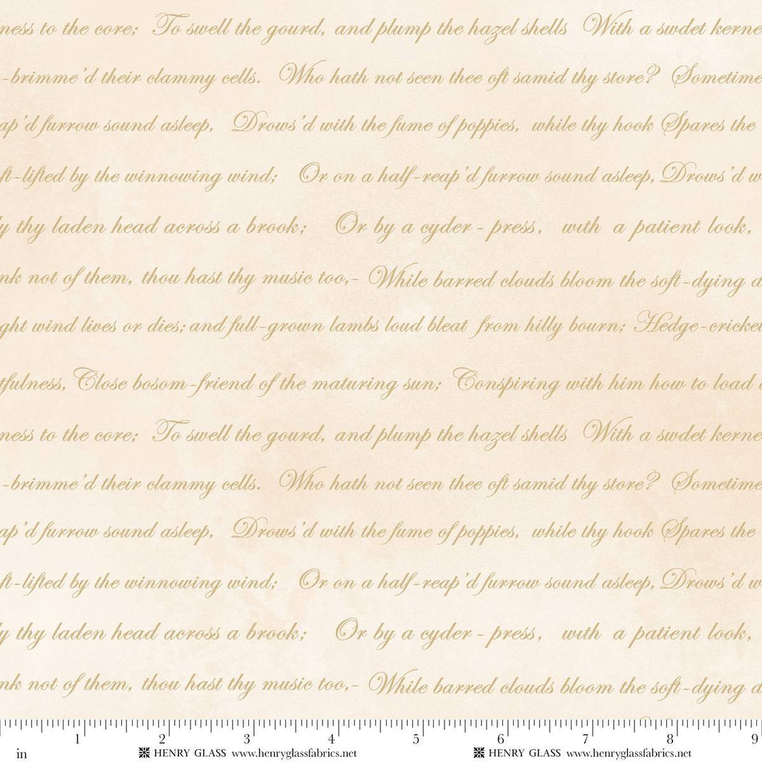 Oak and Berries - Poem Texture, Cream - 3658-44