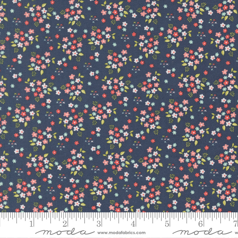 Delightfully Yours - Posie, Navy - 37705-19