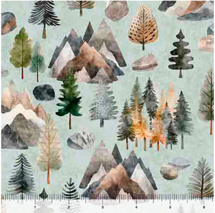 Bigfoot - Pine Trees, Sage - 30994-H