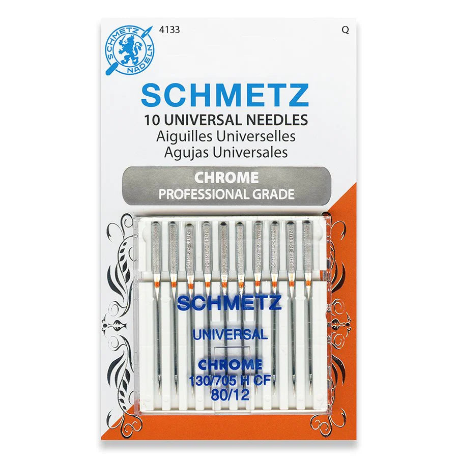 Schmetz Chrome Universal 80/12 - package of 10