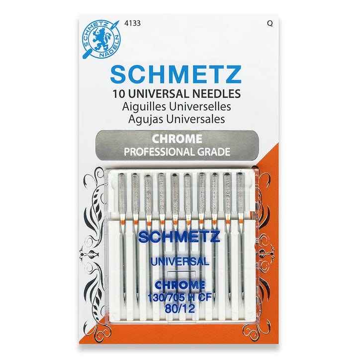 Schmetz Chrome Universal 80/12 - package of 10