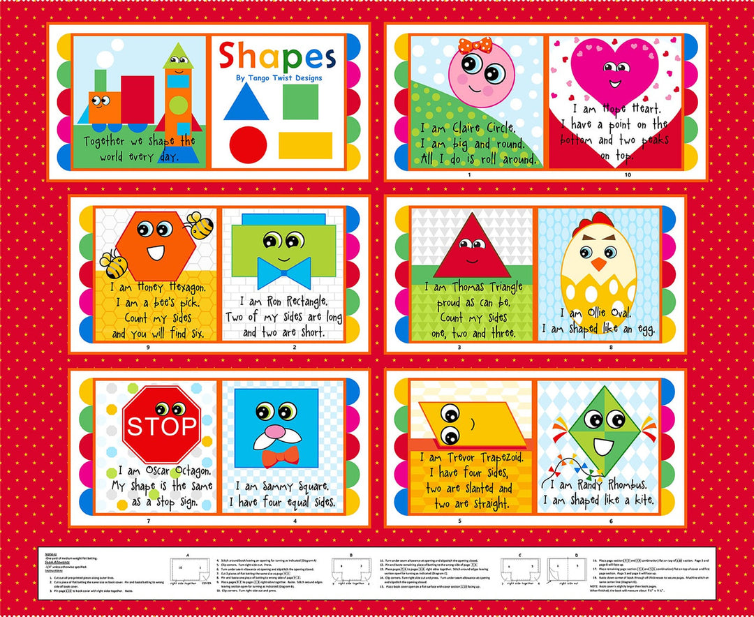 Panel 472 - Story time Shapes