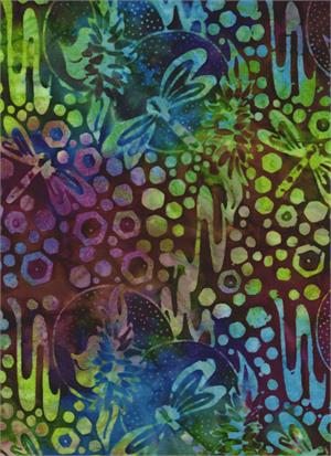 Venus, Cattails & Moon Bayou - 4308 - Batik Textiles