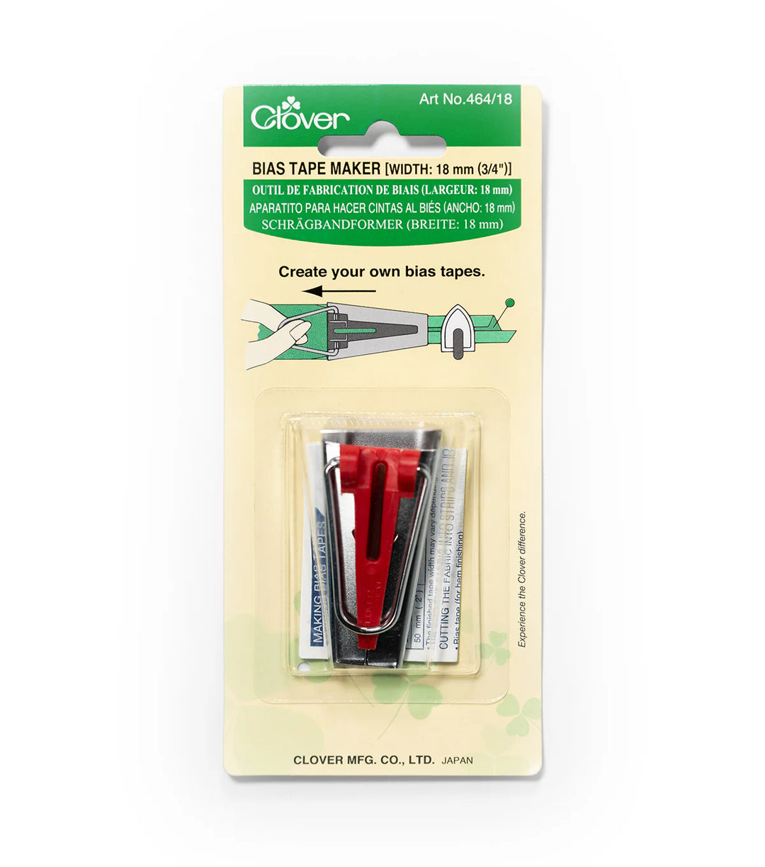 Bias Tape Maker - 3/4" (18mm)