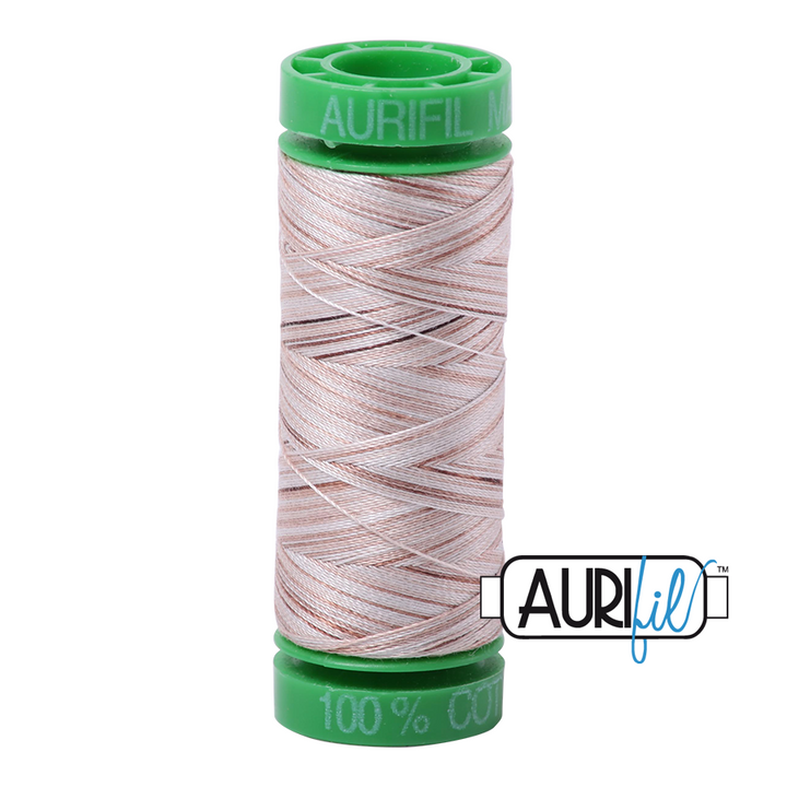 #4666 Biscotti Variegated Aurifil Cotton Thread