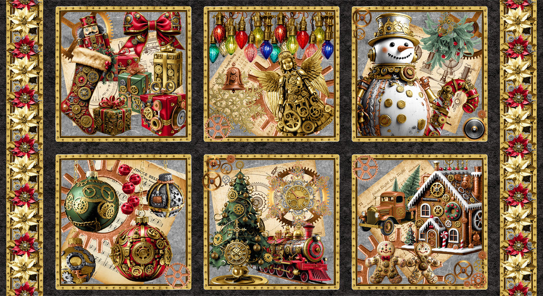 Panel 554 - Steampunk Christmas Blocks