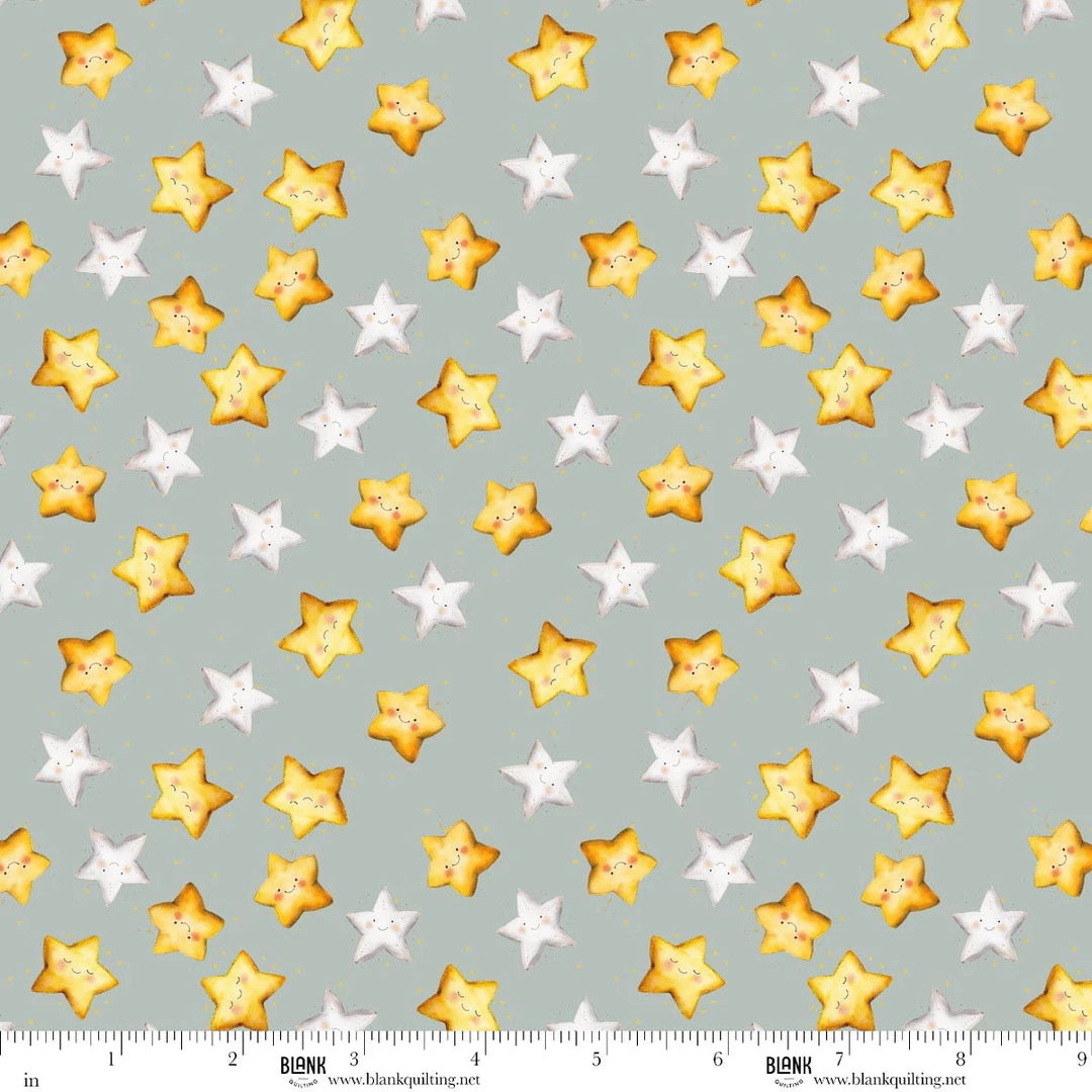 Nursery Rhyme Time - Stars, Slate - 4836-79