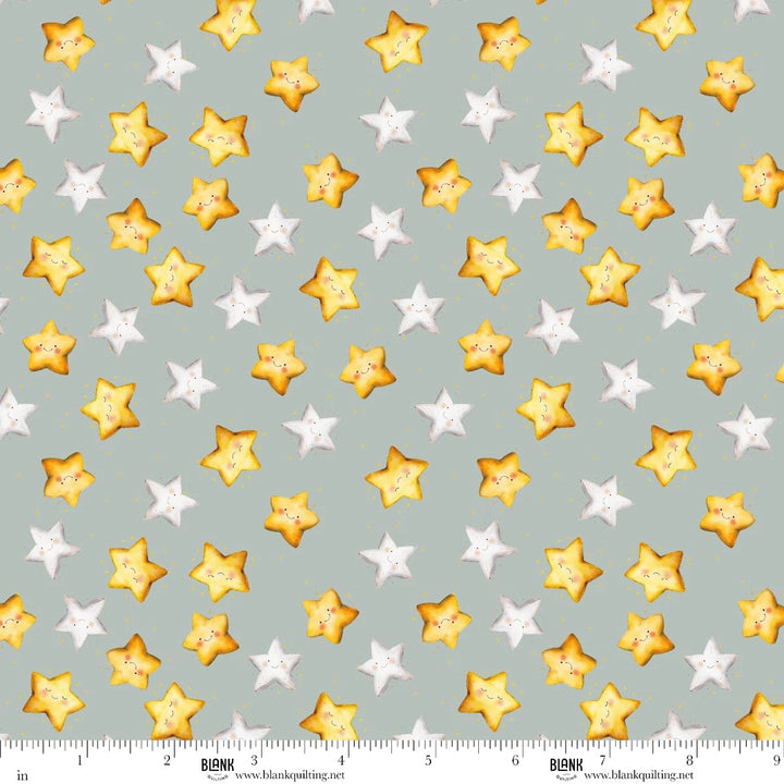 Nursery Rhyme Time - Stars, Slate - 4836-79