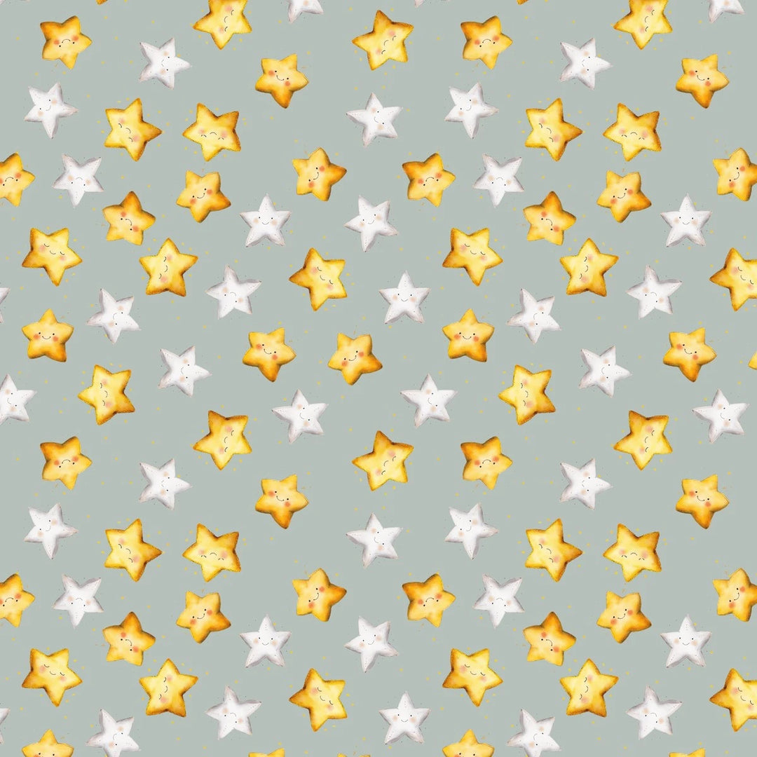 Nursery Rhyme Time - Stars, Slate - 4836-79