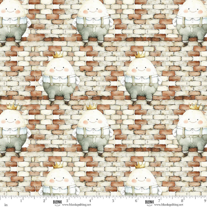 Nursery Rhyme Time - Humpty Dumpty, Ivory - 4839-41